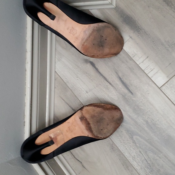 Enzo Angiolini Black satin shoes - Picture 2 of 4